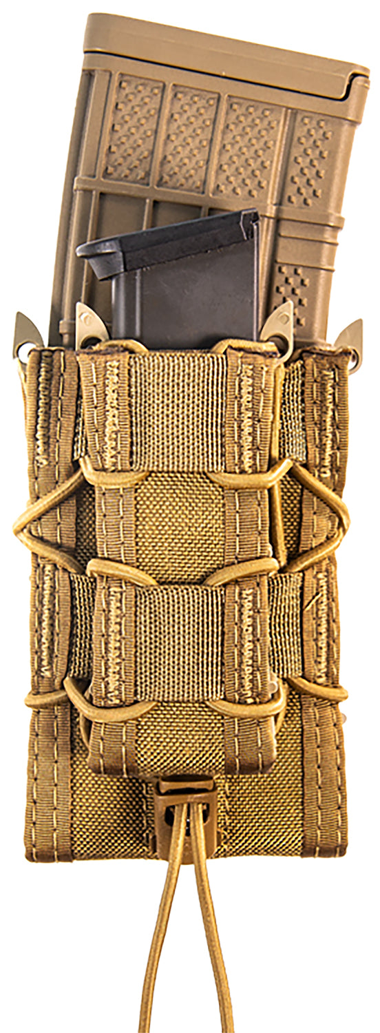 High Speed Gear 17DD00CB TACO Double Decker LT Coyote Cordura MOLLE Magazine Pouch