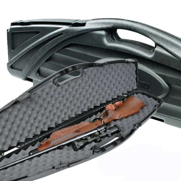 Flambeau Single Long Gun Economy Hard Case Black 52.375x8x3.45 Inch