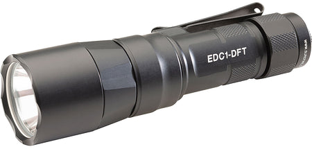 SureFire EDC1-DFT Everyday Carry Series Black Anodized Dual Fuel 350/650 Lumens Flashlight