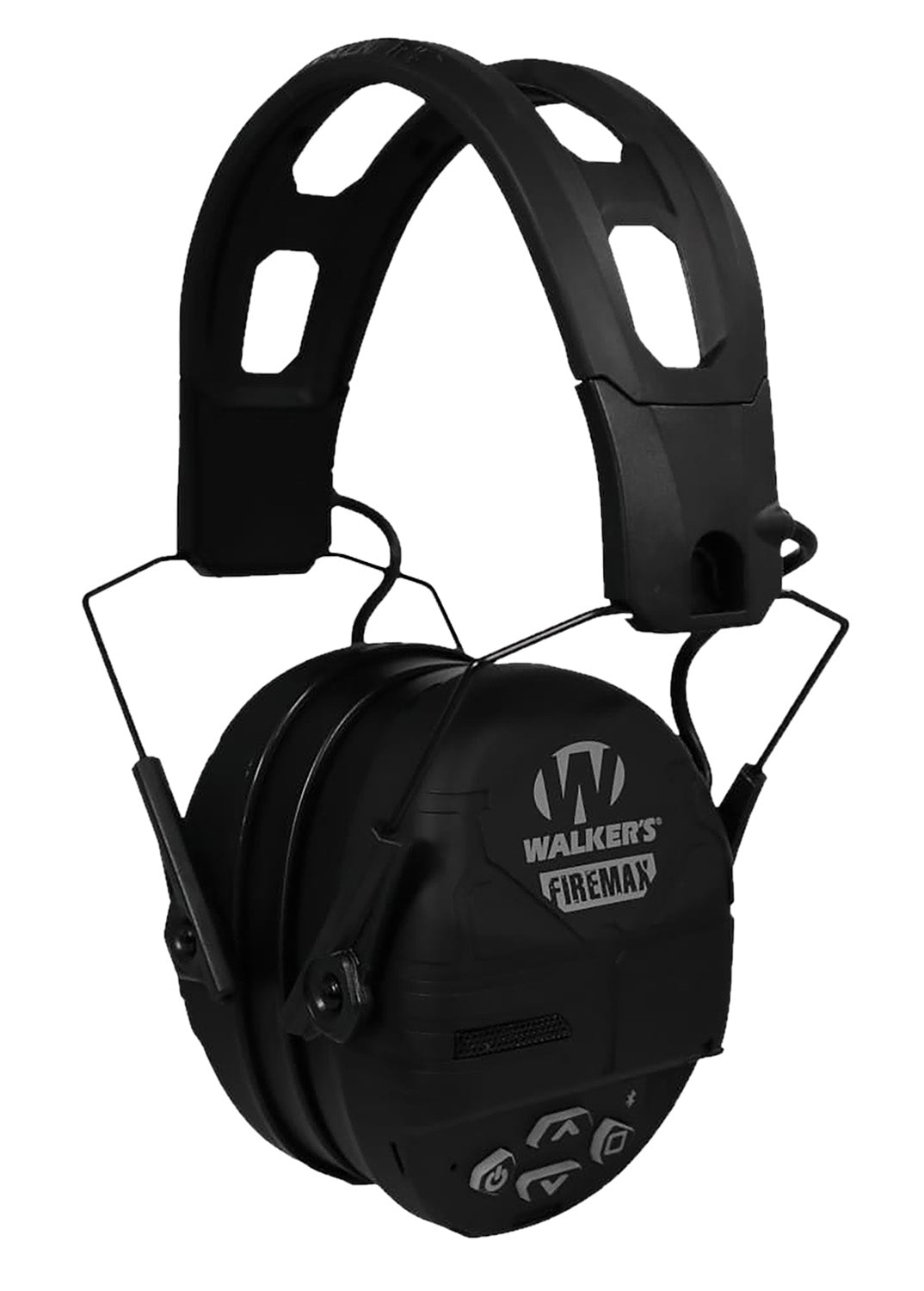 Walker's GWPDFM-BT FireMax Bluetooth Digital Electronic Hearing Protection Muff 23 dB Black