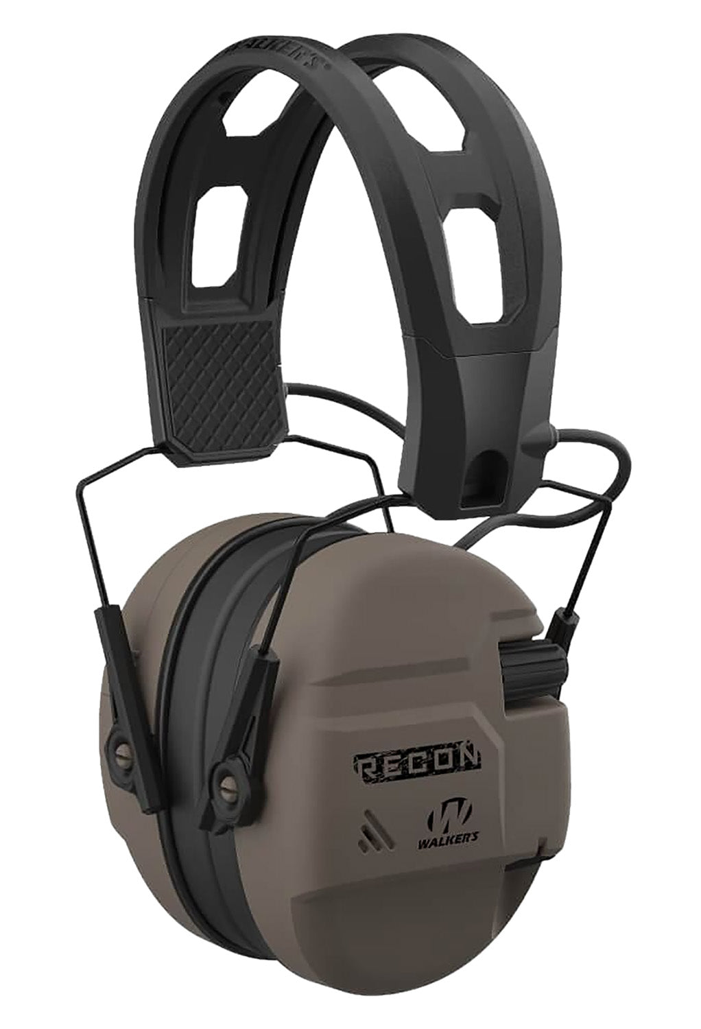 Walker's GWPRECM-FDE Recon Digital Electronic Muff Over the Head 26 dB Flat Dark Earth