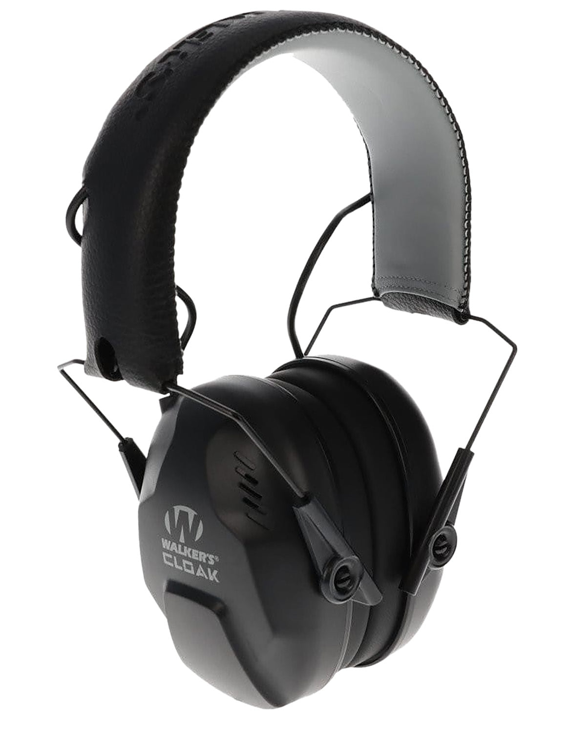 Walker's GWPCLKDM Cloak Dual Mic Electronic Ear Muff Over the Head 23-25 dB Black