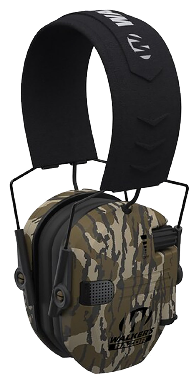 Walker's GWPRSEM-MOBL Razor Slim Electronic Ear Muff Over the Head 23 dB Mossy Oak Bottomland