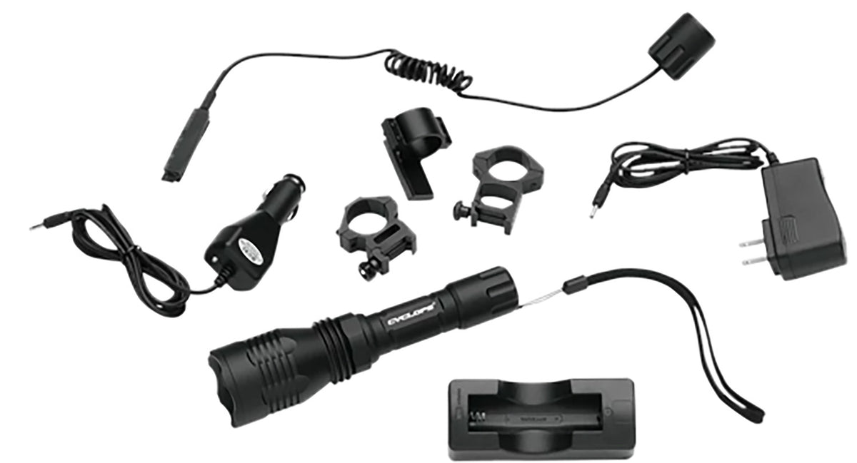 Cyclops CYC-VB250NC Varmint Light 250 Lumen Green LED Black Anodized Picatinny/Scope Mount