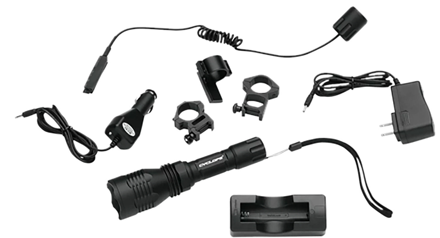 Cyclops CYC-VB250NC Varmint Light 250 Lumen Green LED Black Anodized Picatinny/Scope Mount