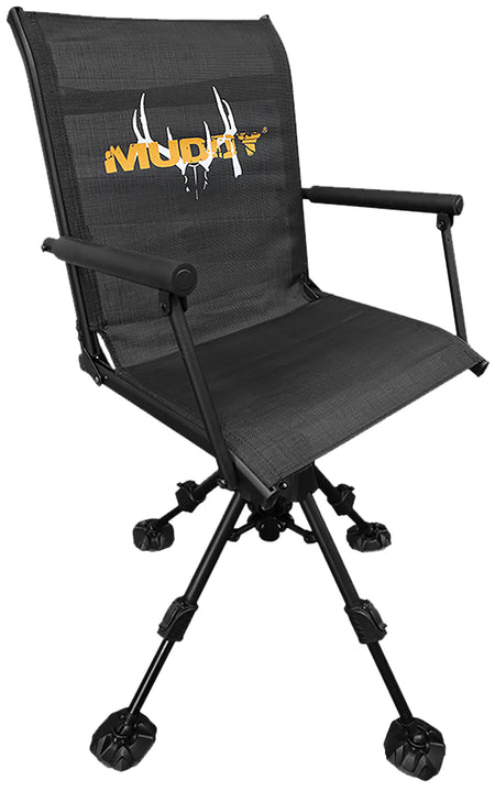 Muddy MUDMGS400AL Swivel-Ease XT Ground Seat Black Flex-Tek/Steel