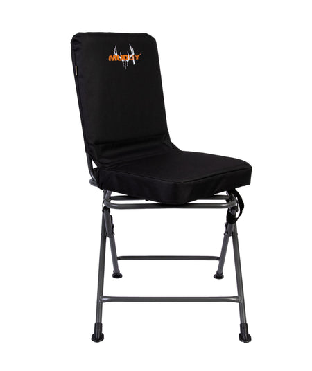 Muddy MUDPSCHR Padded Swivel Chair Black 300D Polyester/Polyethylene Foam