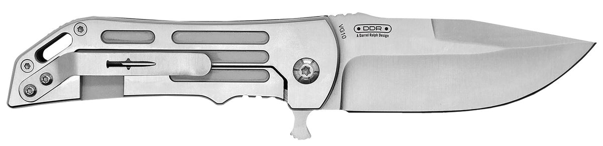 Camillus 19643 Dominator II 3" Folding Drop Point Titanium Bonded 420 Stainless Steel Blade, Carbon Fiber/Stainless Steel Handle