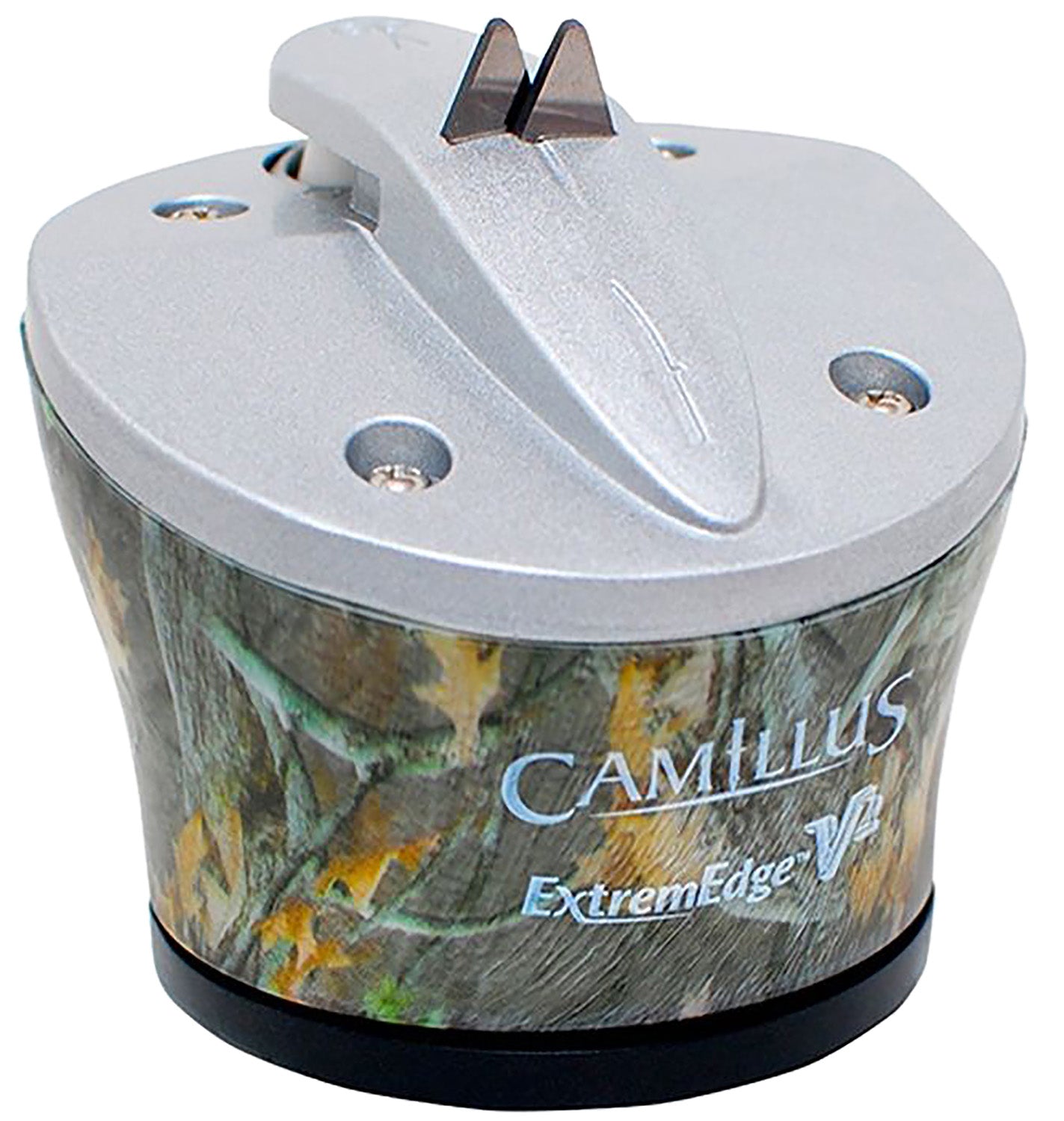Camillus 18725 Extreme Edge Camo Carbide/Ceramic Knife & Shear Sharpener with Suction Base