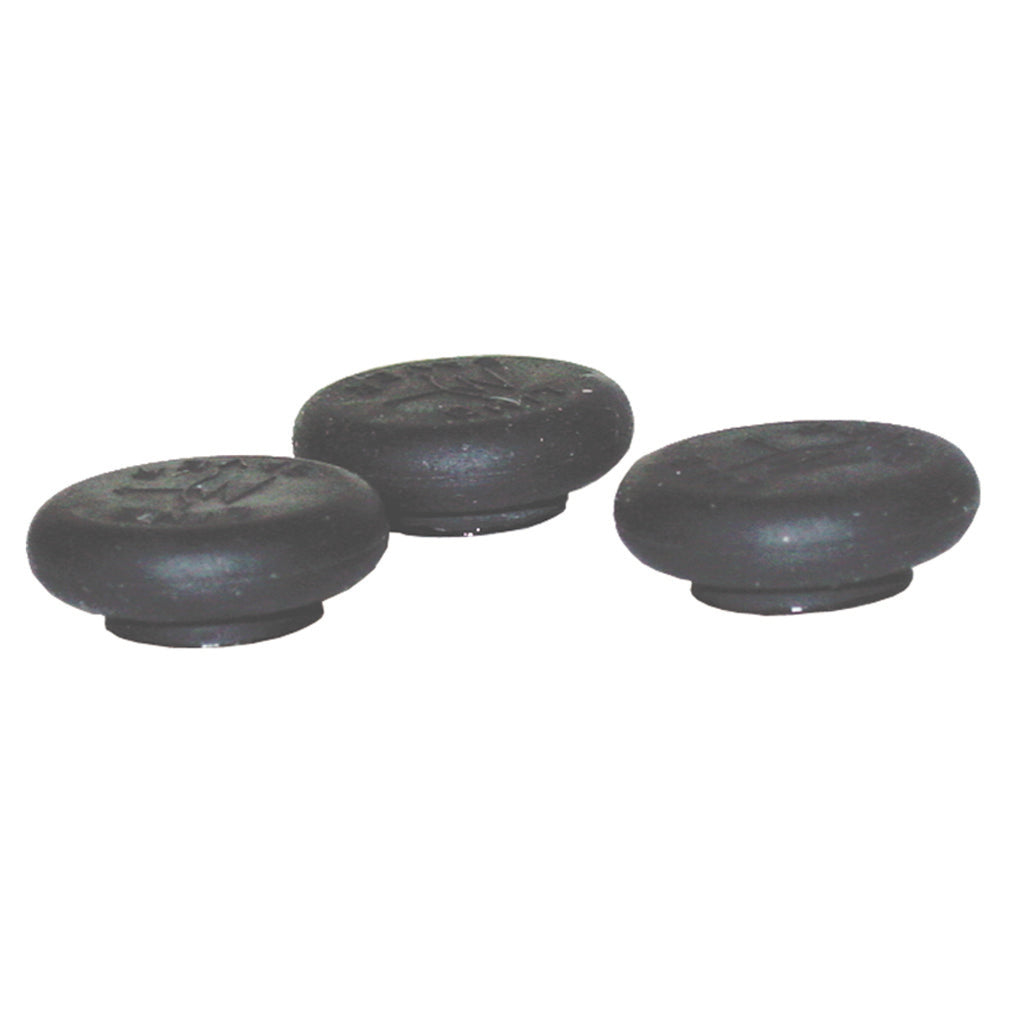 Limbsaver Mini Vibration Dampeners Black for Bow Sights 3 Pack