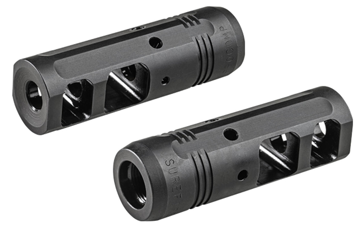 SureFire PROCOMP762 ProComp Muzzle Brake 7.62mm AR-10, 5/8"-24 tpi, Black Nitride Steel