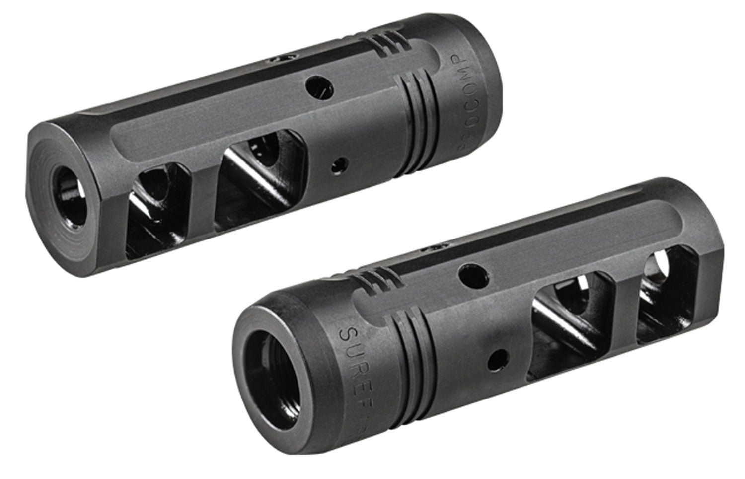 SureFire PROCOMP762 ProComp Muzzle Brake 7.62mm AR-10, 5/8"-24 tpi, Black Nitride Steel