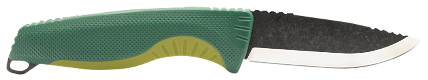 SOG Aegis AT 3.13" Folding Drop Point Partially Serrated Black TiNi D2 Steel Blade OD Green GRN Handle