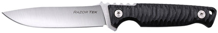 Cold Steel Razor Tek EDC 4" Fixed Clip Point 4116 Krupp SS Blade, Black Textured Handle