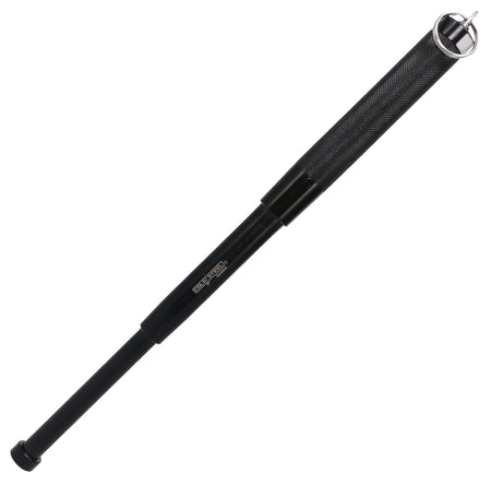 Cold Steel CSBT12 Expandable Baton 7-12" Black Steel with Key Chain