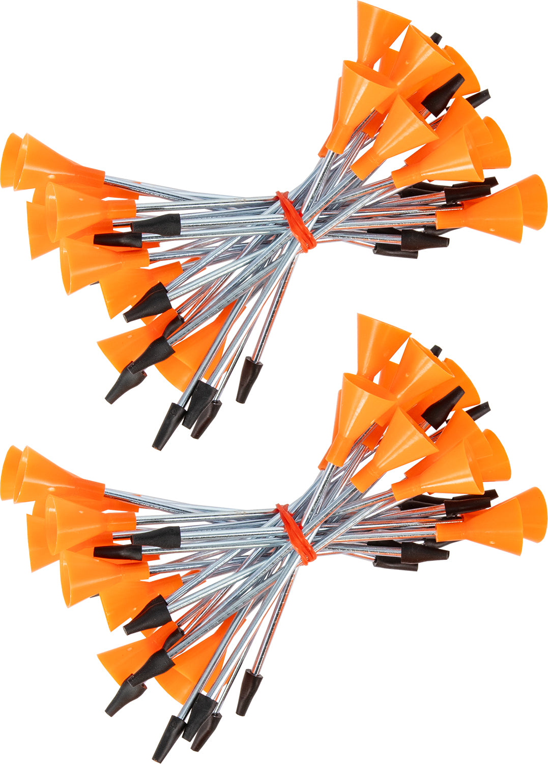 Cold Steel CSB625M Mini Broadhead Darts Orange/Silver .625" Diameter 50-Piece Set