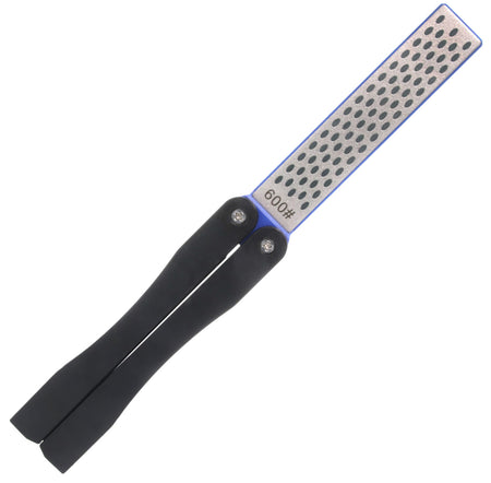 Cold Steel CSKSDSDW Folding Double-Sided Diamond Knife Sharpener, Coarse/Fine, Black