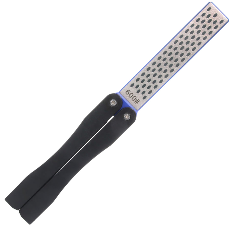 Cold Steel CSKSDSDW Folding Double-Sided Diamond Knife Sharpener, Coarse/Fine, Black