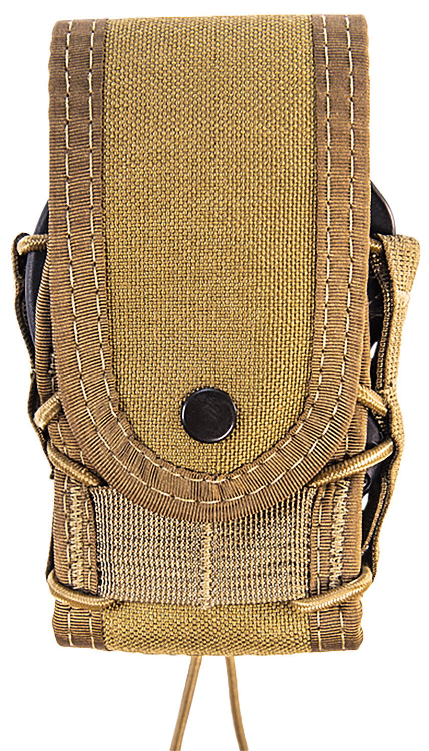 High Speed Gear 10DC00CB TACO Covered Handcuff Pouch Coyote Brown Nylon Belt Clip