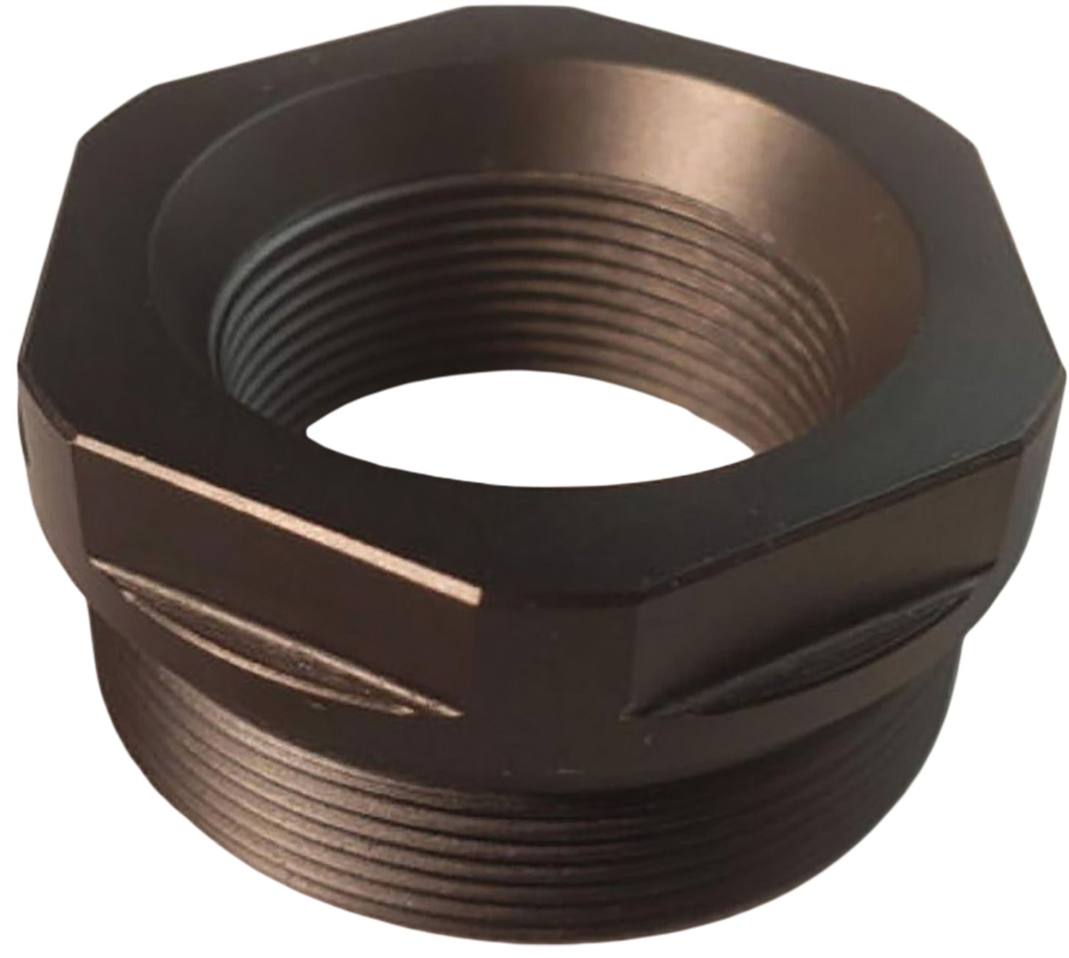 Energetic Armament EA37 TB Suppressor Mount Adapter 1-3/8x24 Titanium DLC