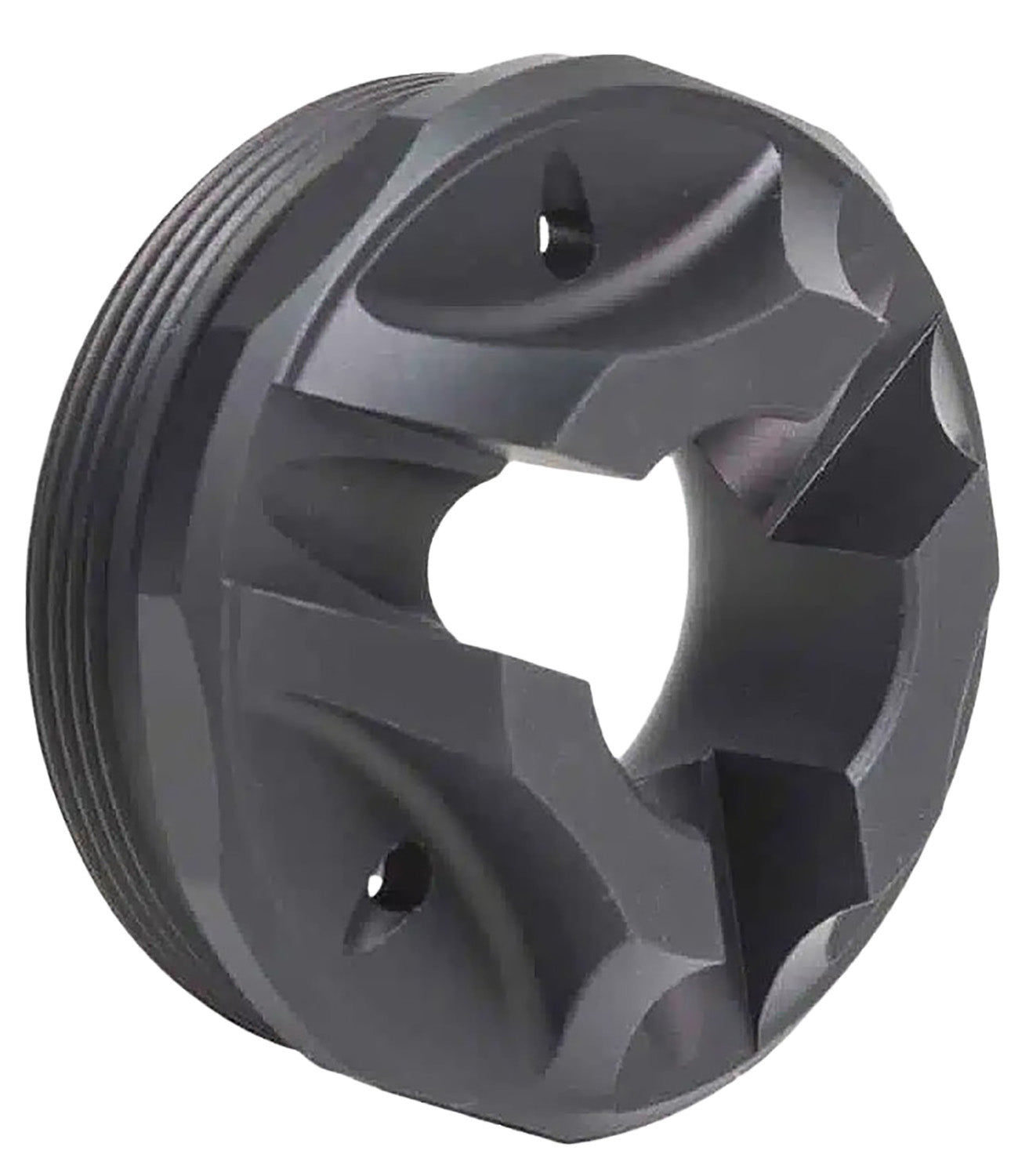 JK Armament JK195LTECFHC 195 Breacher End Cap High-Flow Flash-Hiding 12 Gauge