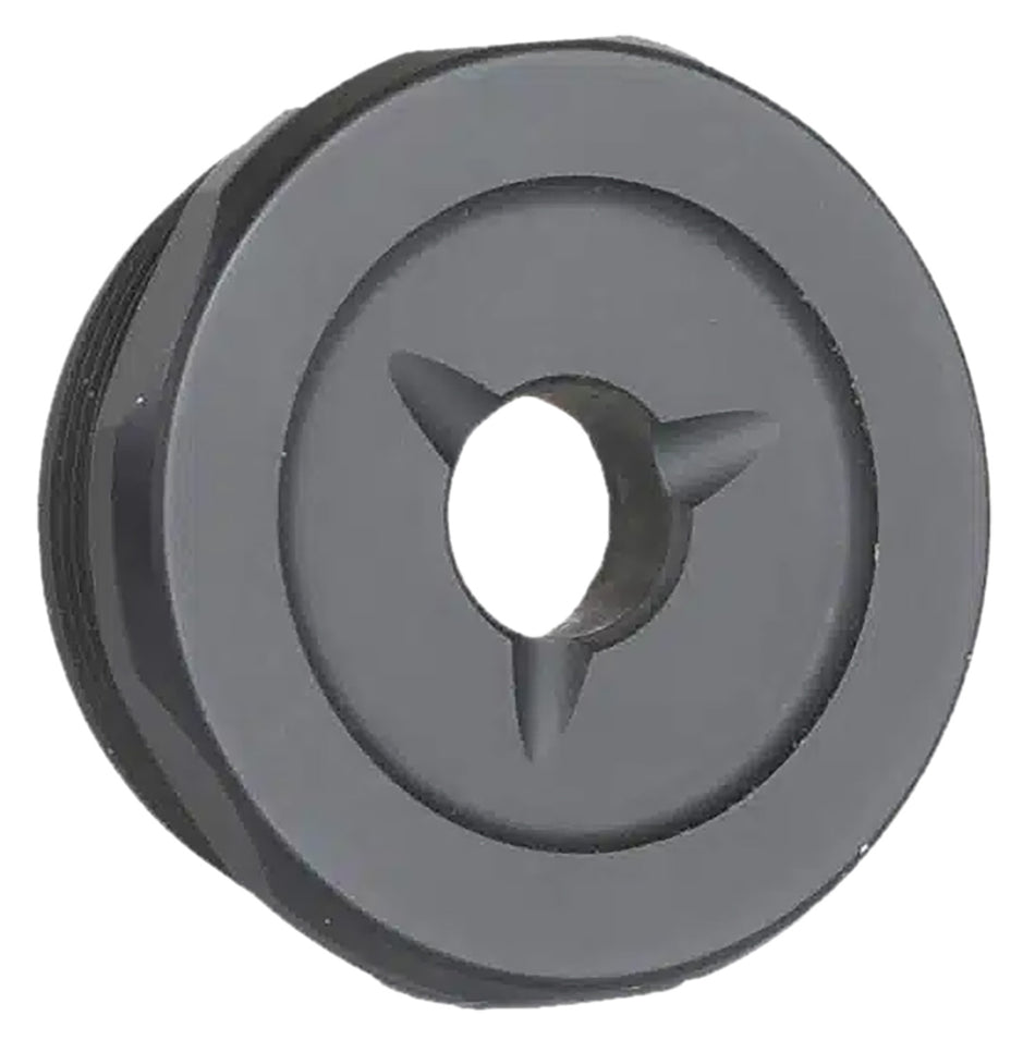 JK Armament JK155PROEC30 155 Pro Flash Reducer End Cap 30 Cal 1.375x24 Titanium Black