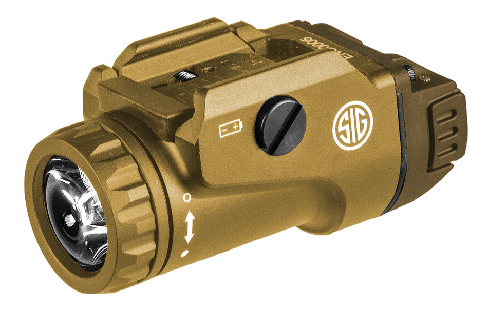Sig Sauer Foxtrot1X SOF12002 Rail-Mount Weapon Light Flat Dark Earth 450 Lumens White LED