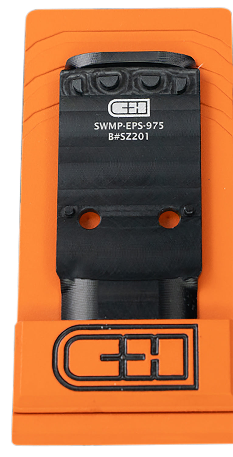 C&H Precision SWMPEPS975 S&W M&P 2.0 C.O.R.E. Optic Adapter Plate Holosun EPS Pattern Footprint Black Anodized