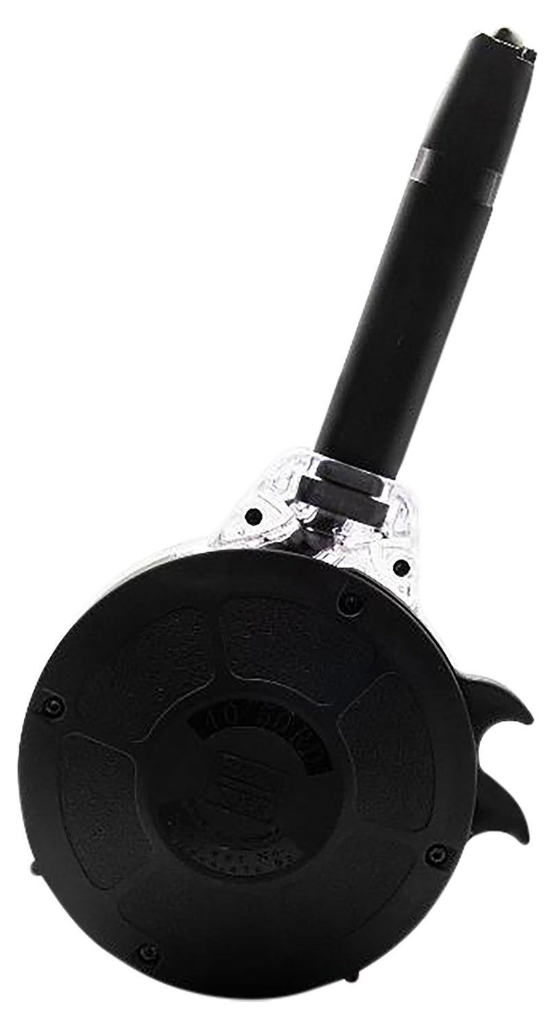 KCI USA KCIMZ028 50-Round Drum Magazine .40 S&W Compatible with Glock 22/23/24/27/35 Black Hardened Steel/Polymer