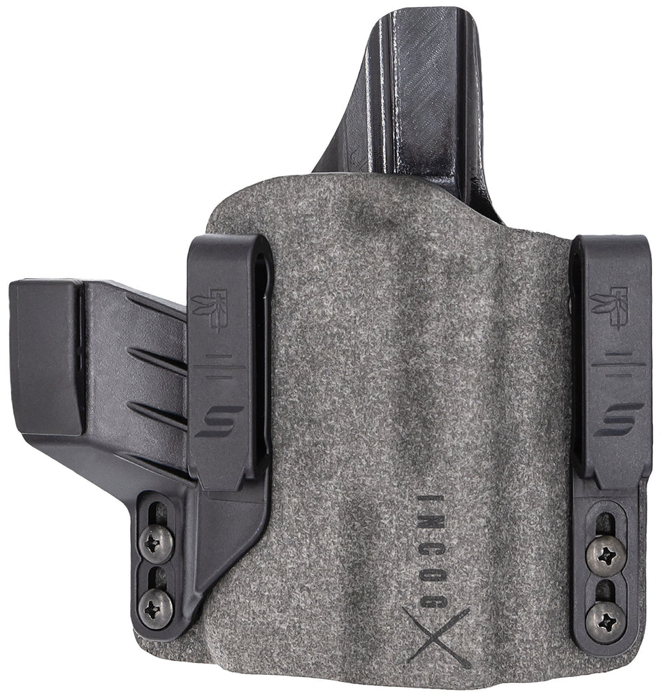 Safariland IncogX IWB Holster Black/Gray Boltaron Belt Clip Fits Glock 17/19 Right Hand