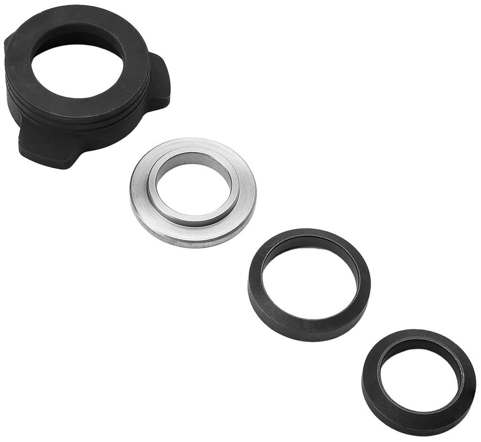Strike Industries BSOPPRESSORUBASE Oppressor Universal 3-Lug QD Base Set Black/Silver 1/2" & 5/8" Thread