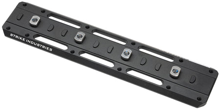 Strike Industries 6.8" M-LOK ARCA Rail Adapter Black Anodized Aluminum