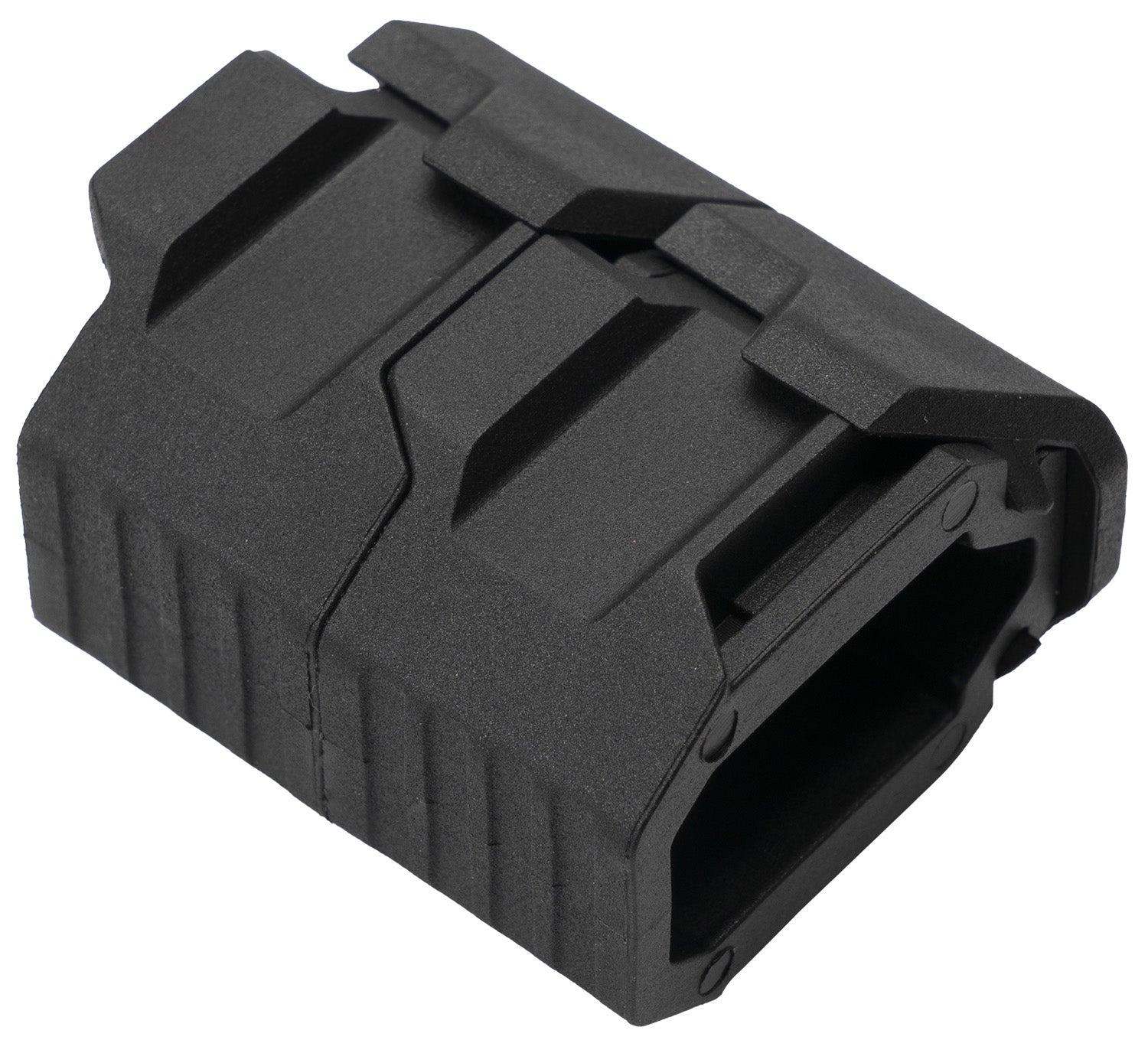 Strike Industries ARCMSSAFEXT Angled Grip Extended Black Polymer