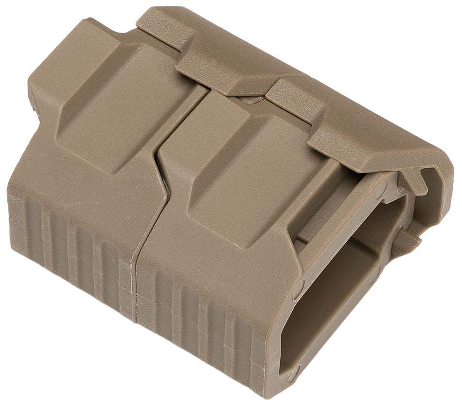Strike Industries ARCMSSAFEXTFDE Angled Grip Extended Flat Dark Earth Polymer