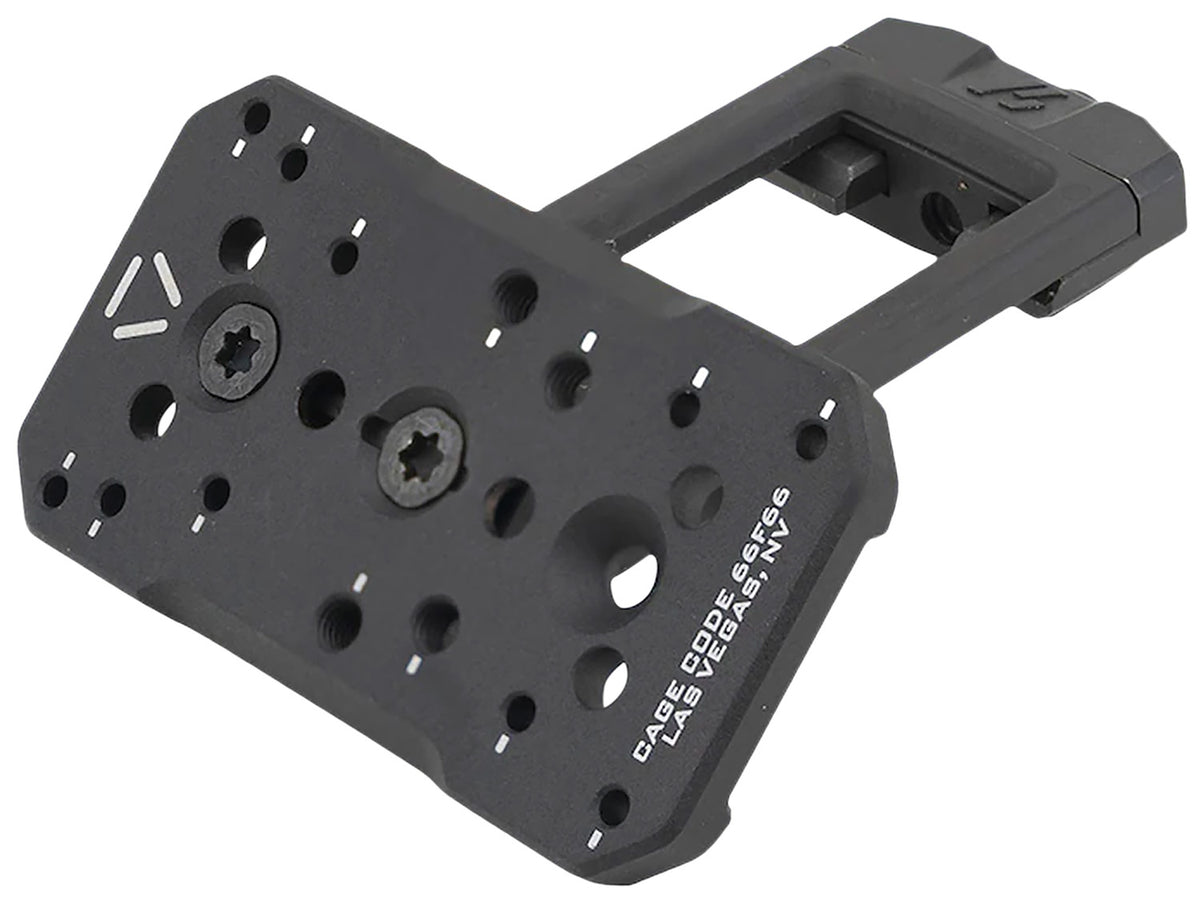 Strike Industries AMBUSHOM45 Ambush 45-Degree Optic Mount Black Anodized Modular Dual Footprint