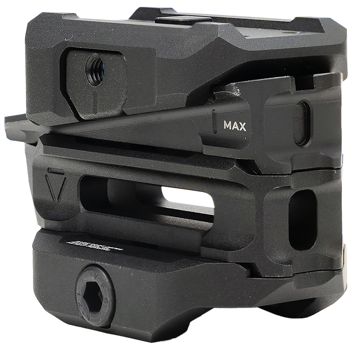 Strike Industries T1VOMBK Variable Optic Mount for Aimpoint Micro Standard Black Anodized Adjustable Height