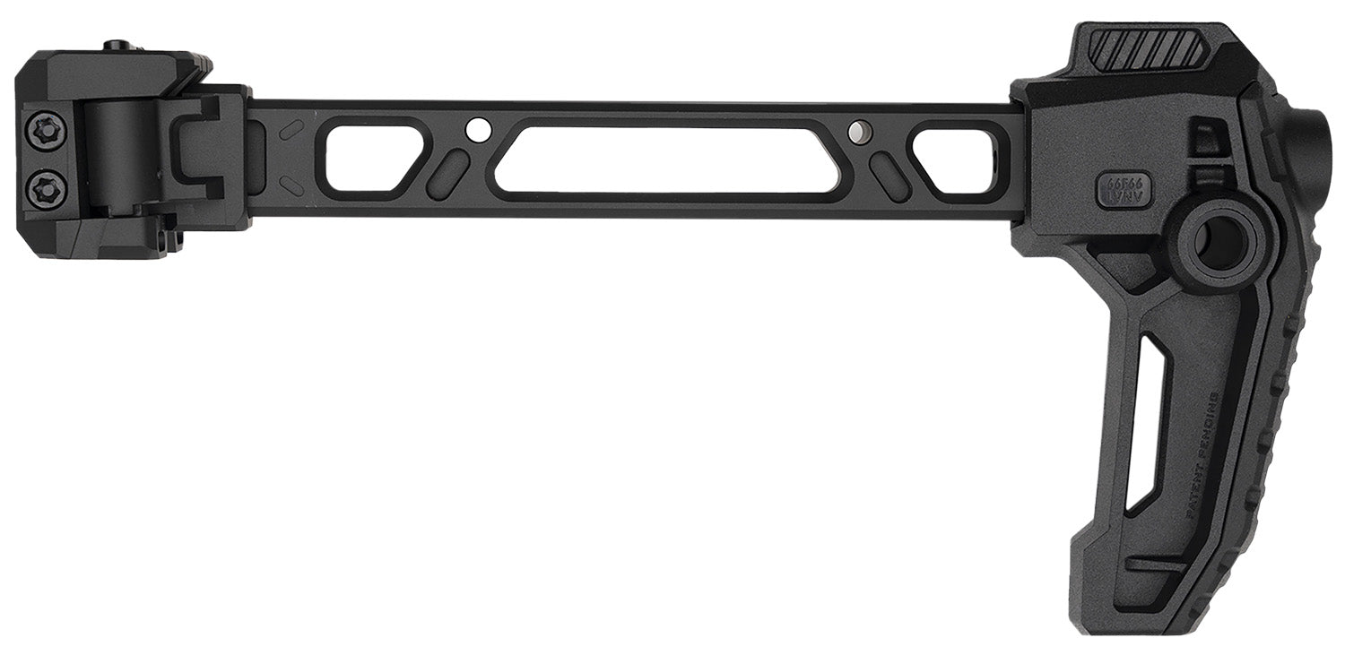 Strike Industries FSADUAL Dual Folding Stock and Brace Adapter Black 9.44" OAL 1913 Picatinny Mount