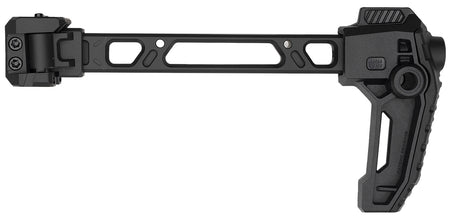 Strike Industries FSADUAL Dual Folding Stock and Brace Adapter Black 9.44" OAL 1913 Picatinny Mount