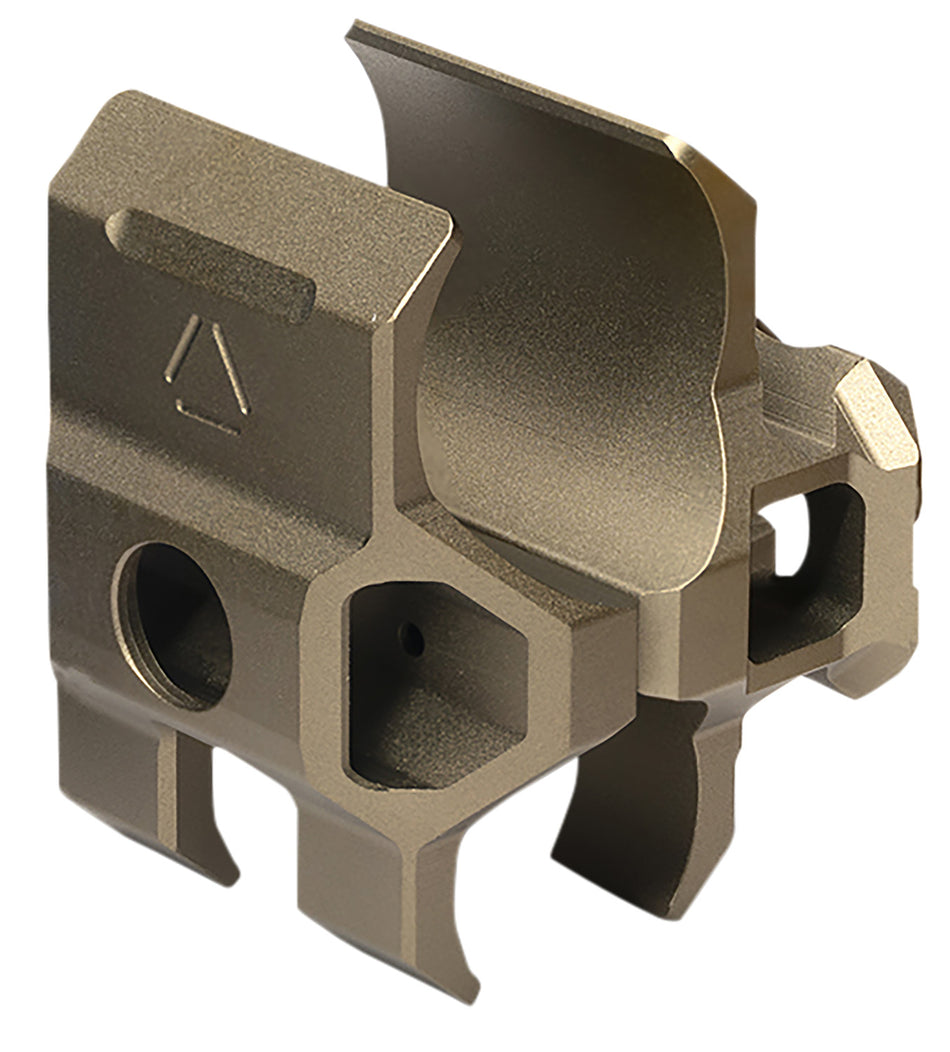 Strike Industries Shotgun Barrel Clamp for 12 Gauge with Picatinny Rail and QD Socket, Flat Dark Earth