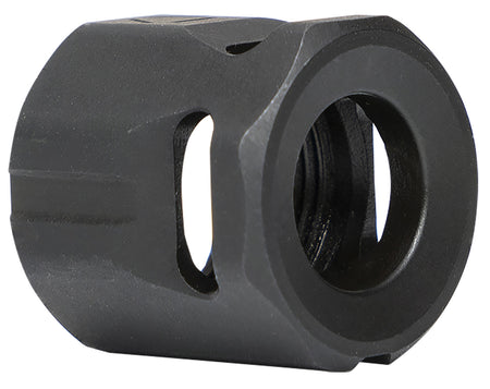 Strike Industries Micro Threaded Circle Compensator Black Steel 1/2x28 9mm/357 SIG