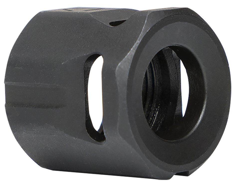 Strike Industries Micro Threaded Circle Compensator Black Steel 1/2x28 9mm/357 SIG