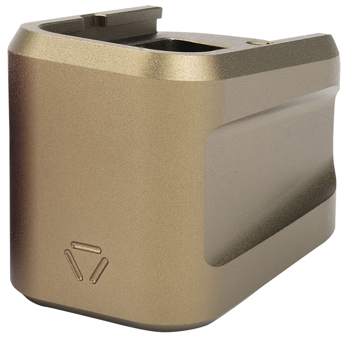 Strike Industries EMPALG19FDE Aluminum Extended Mag Plate for Glock G19, Flat Dark Earth 6061 T-6