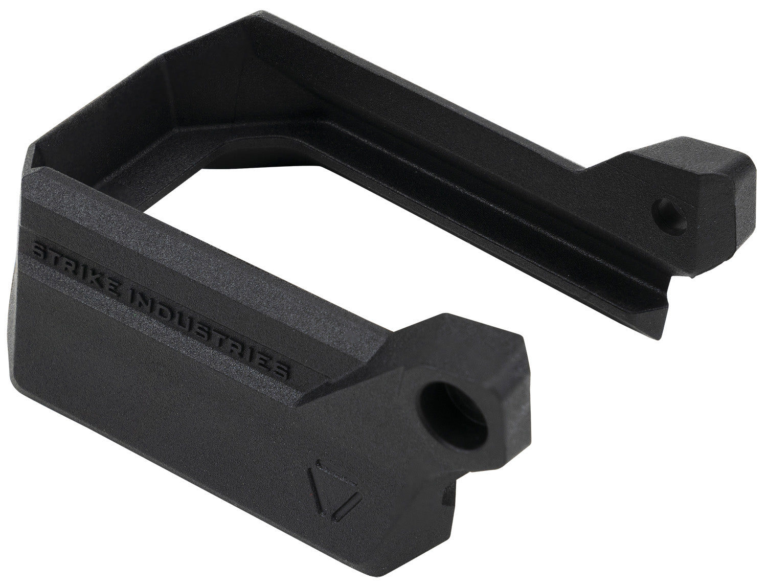 Strike Industries CEVOMAGWELL Flared Magwell for CZ Scorpion EVO, Black Polymer