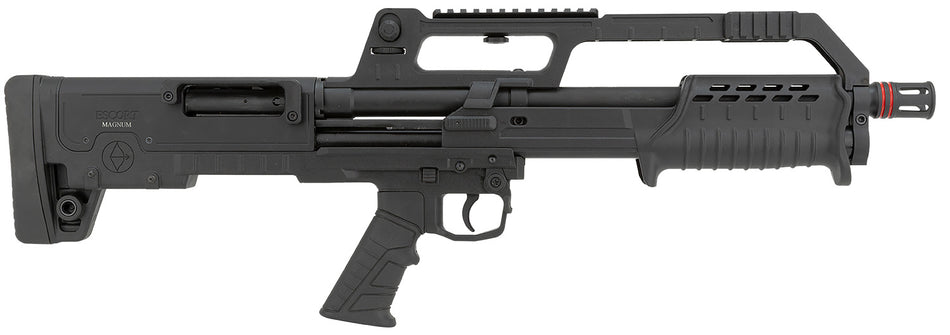 Escort HEBP41180001 BullTac PX 410 Gauge Pump 3" 5+1 18" Black Stainless Steel Barrel, Black Aluminum/Polymer Receiver w/Picatinny Rail, Black Bullpup Synthetic Stock, Black Grip