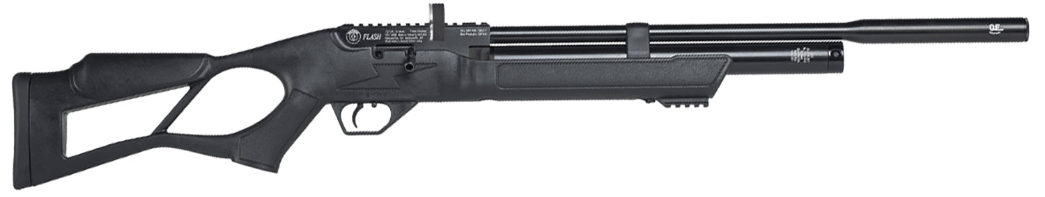 Hatsan Flash QE PCP Air Rifle .25 Cal Black Synthetic Stock