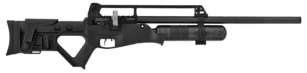 Hatsan Blitz Full-Auto PCP Air Rifle .30 Cal Black Carbon Fiber Tank