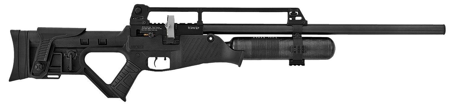 Hatsan Blitz Full-Auto PCP Air Rifle .30 Cal Black Carbon Fiber Tank