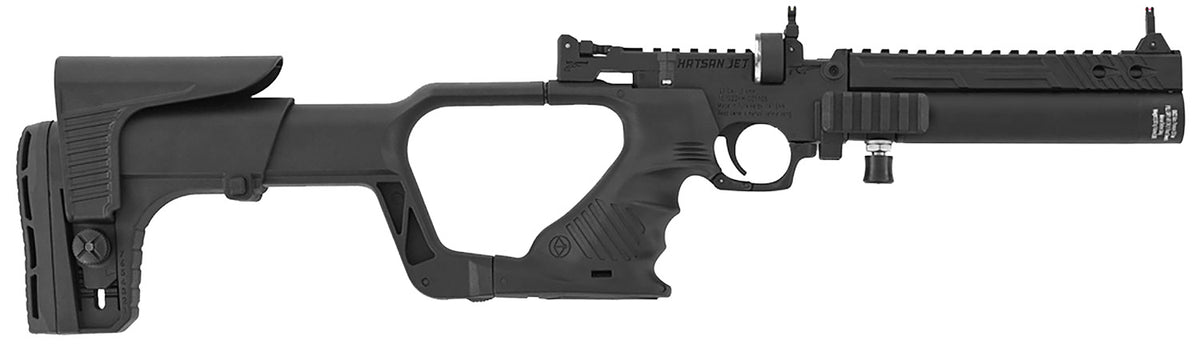 Hatsan Jet I PCP Air Rifle .177 Cal Black Convertible Pistol/Rifle