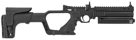 Hatsan Jet II PCP Air Rifle .22 Caliber Black Dual Cylinders Adjustable Stock