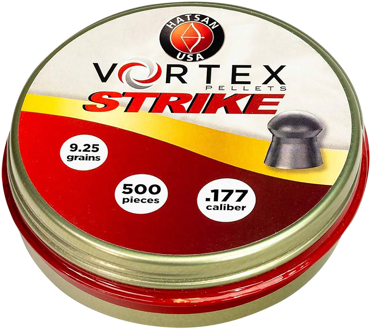 Hatsan Vortex Strike .177 Lead Domed Airgun Pellets 500 Count